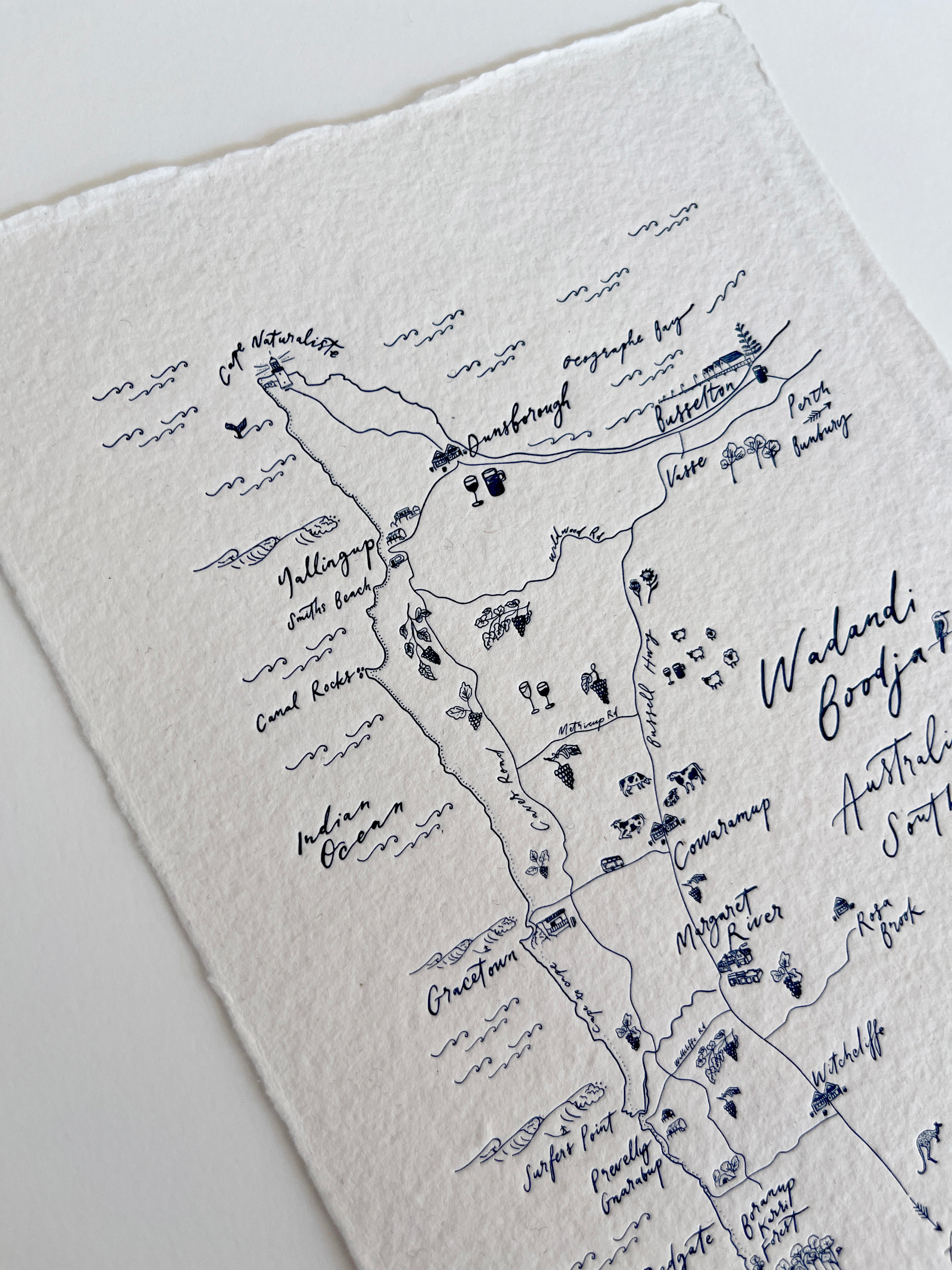 Wadandi Boodjar - South West Map