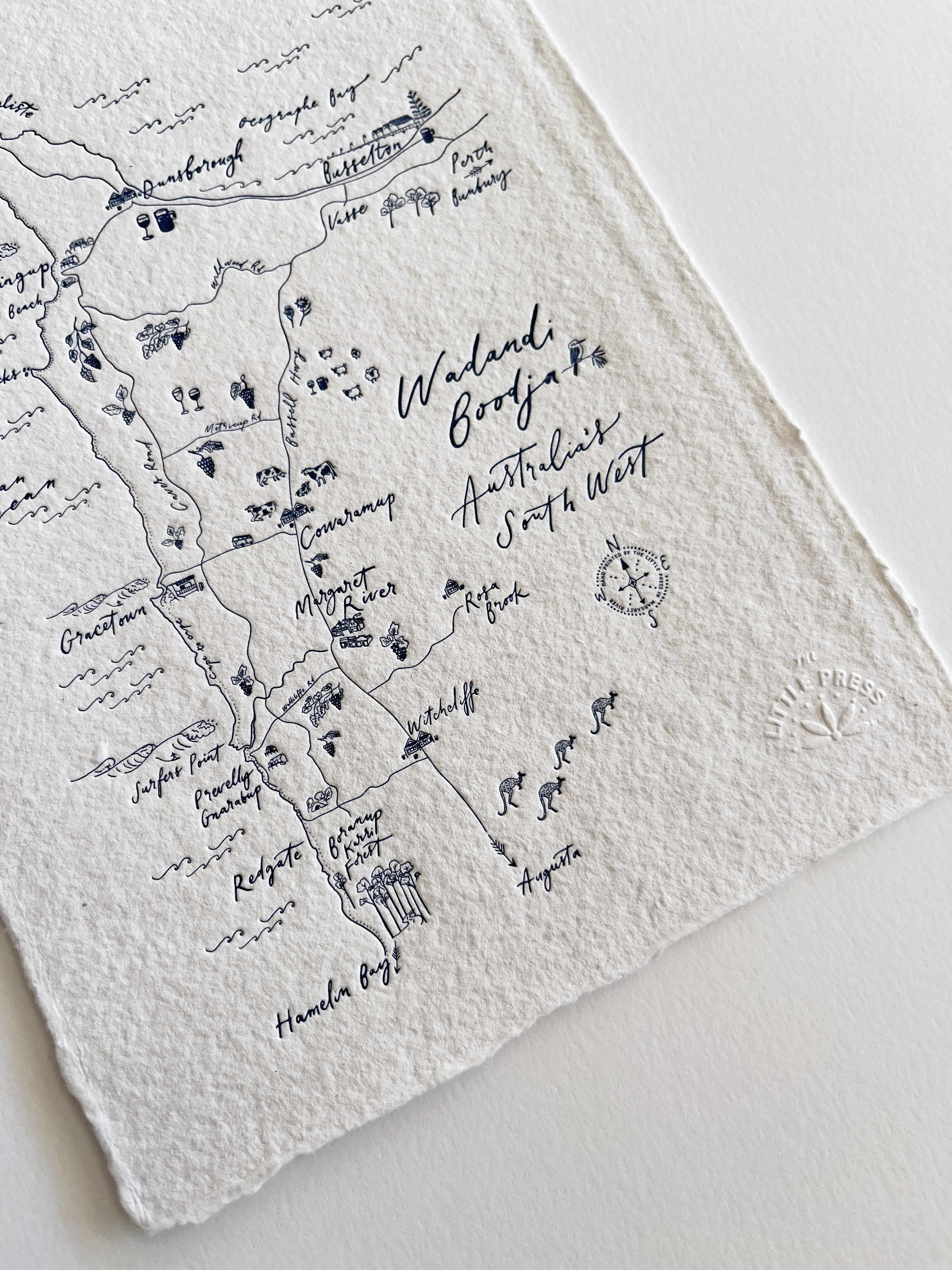Wadandi Boodjar - South West Map