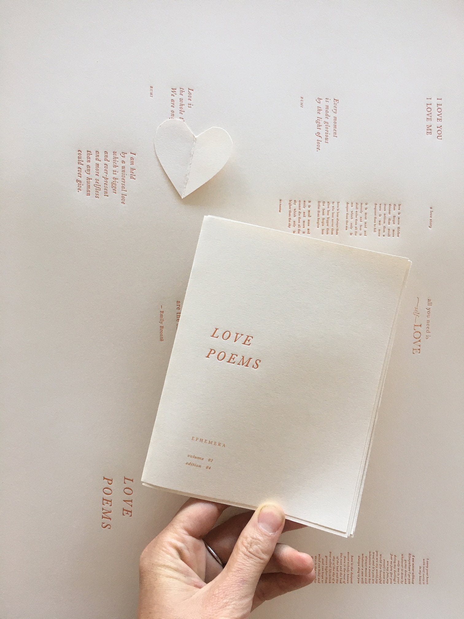 LOVE POEMS zine