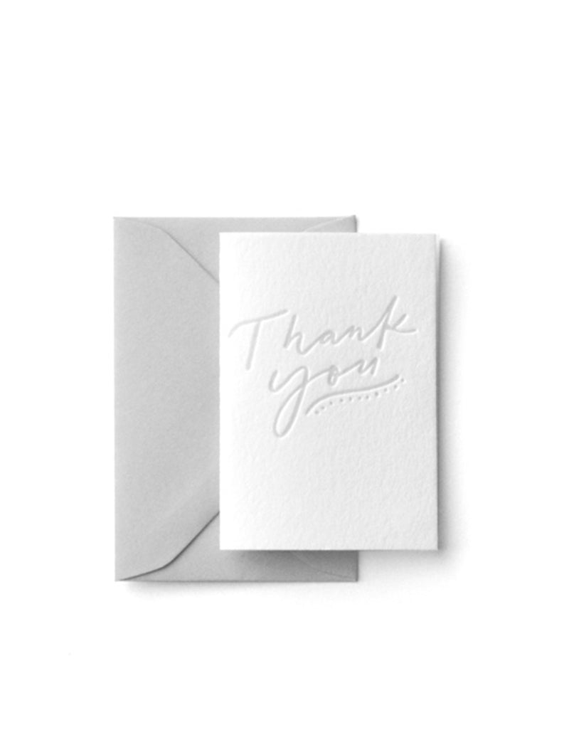 THANK YOU mini card