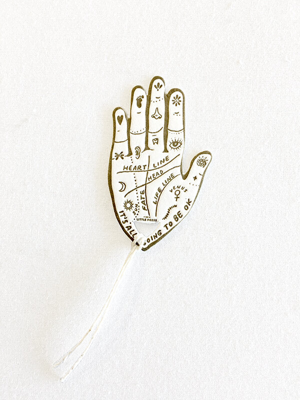 PALM READER tag ~ Set of 3