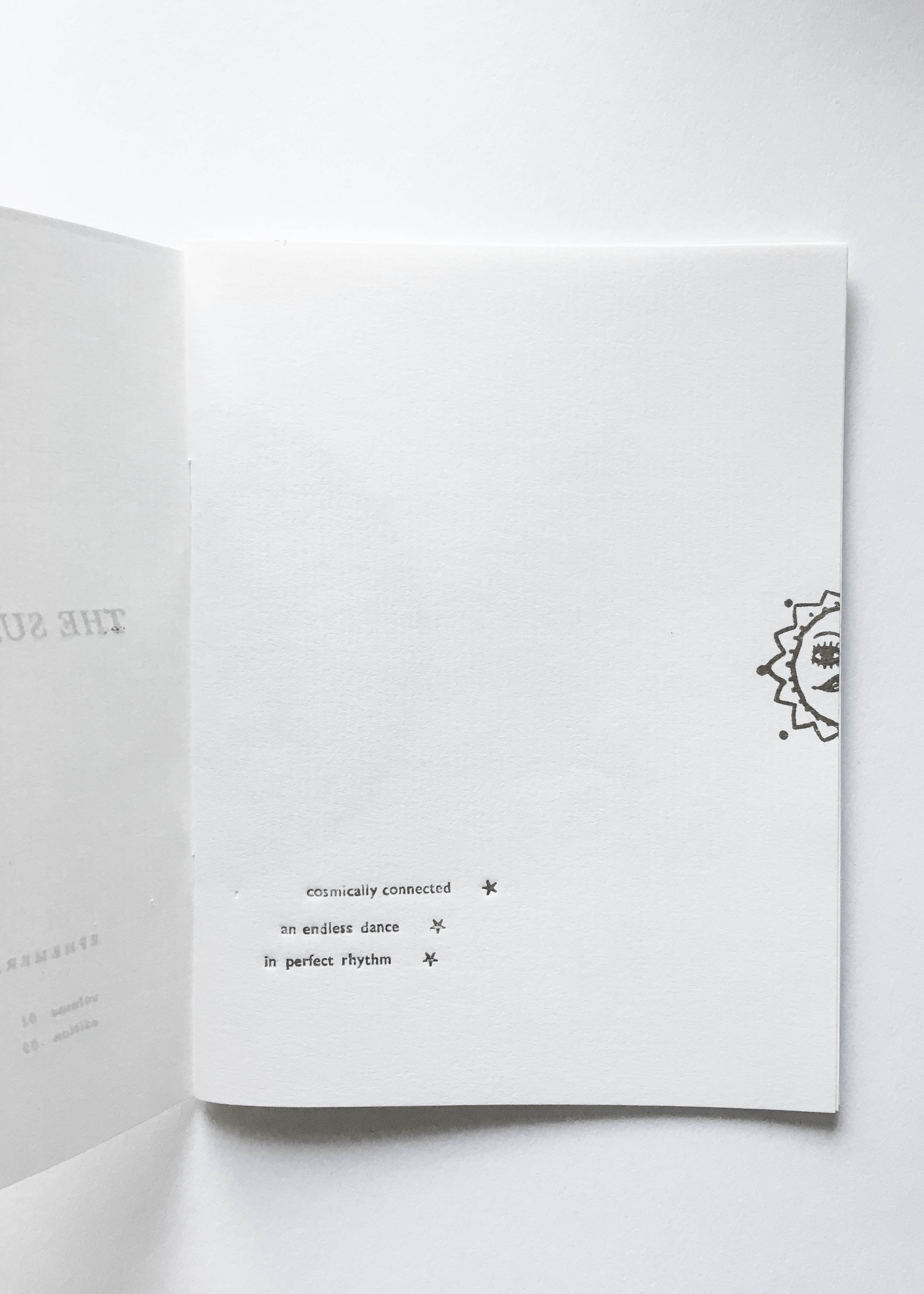 letterpress and handprinted zines art books with poetry