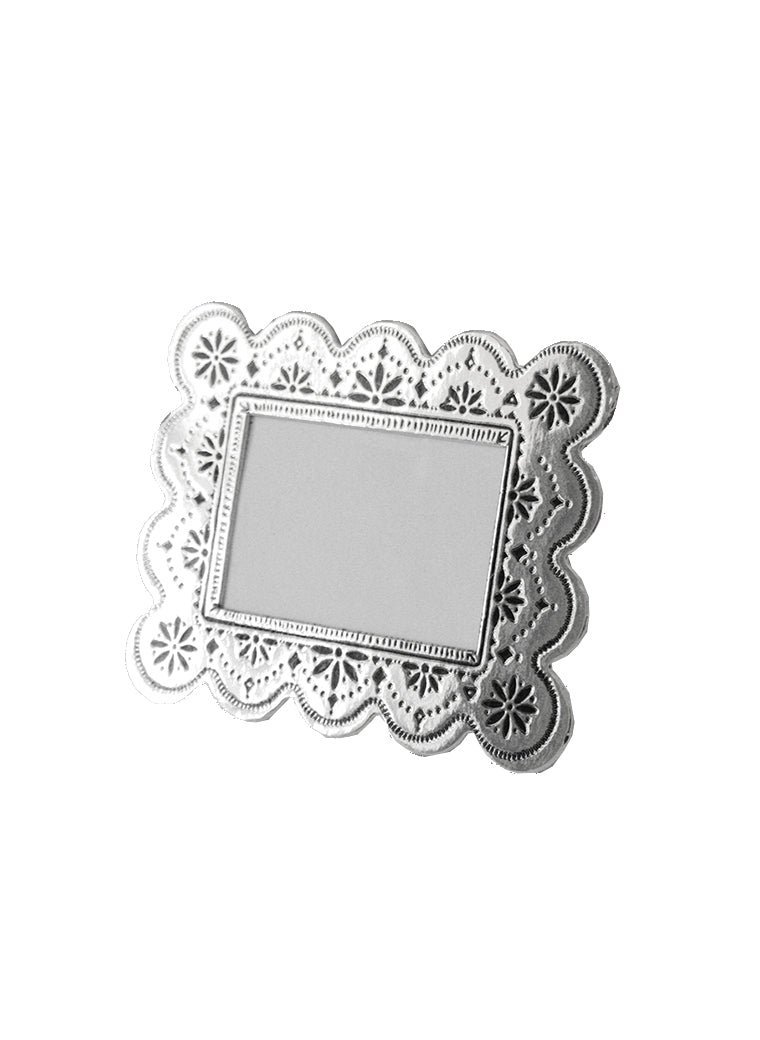 Faux Tin ~  Biscuit Frame - in silver! - limited Edition!