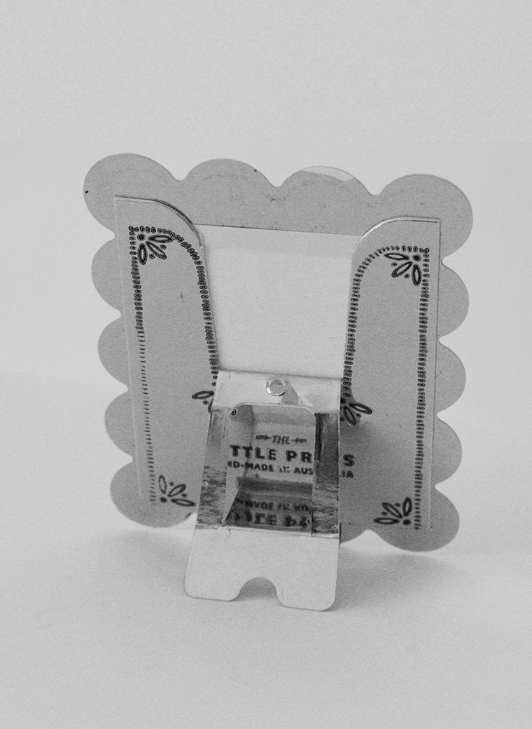 Faux Tin ~  Biscuit Frame - in silver! - limited Edition!