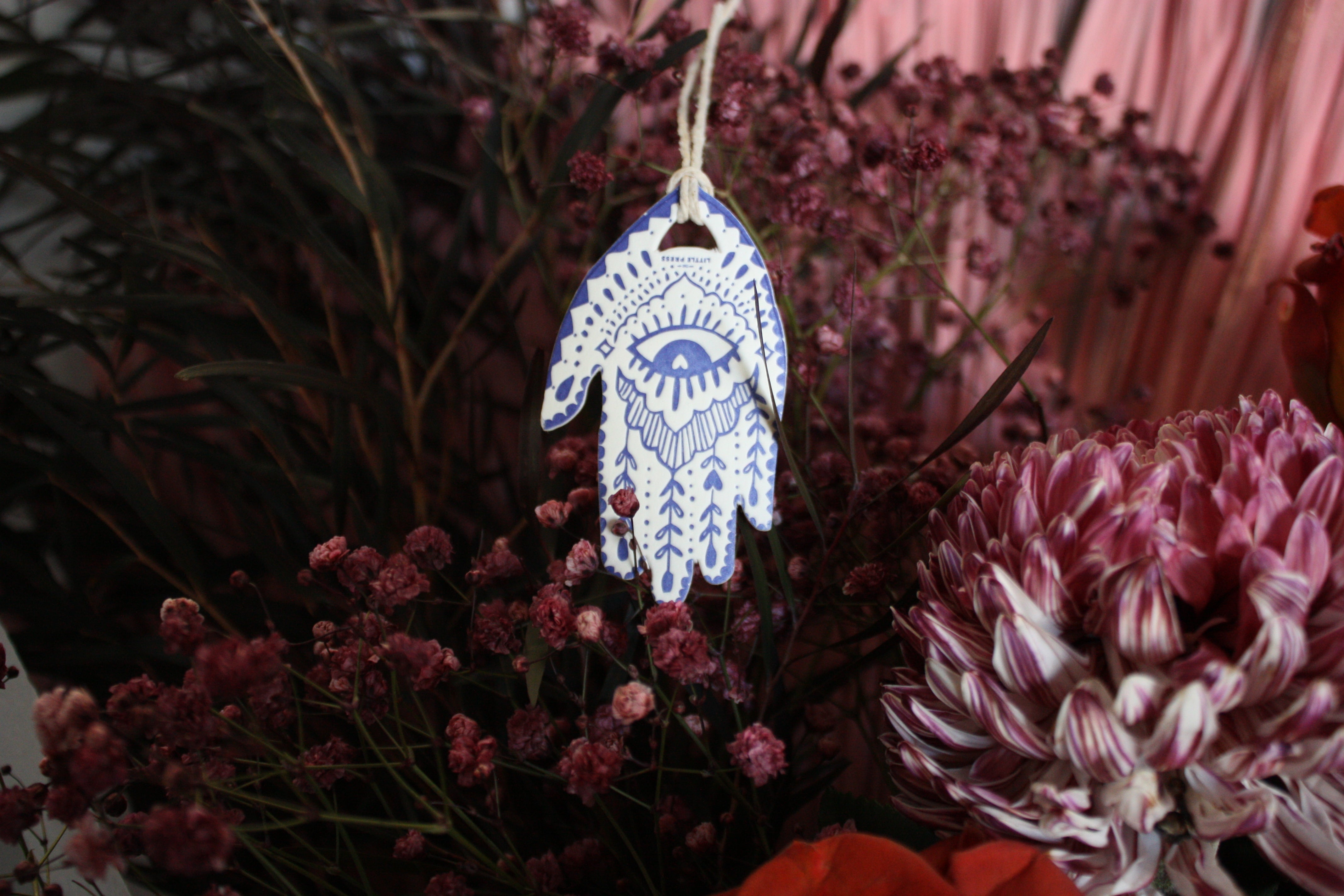 HAMSA tag ~ set of 3