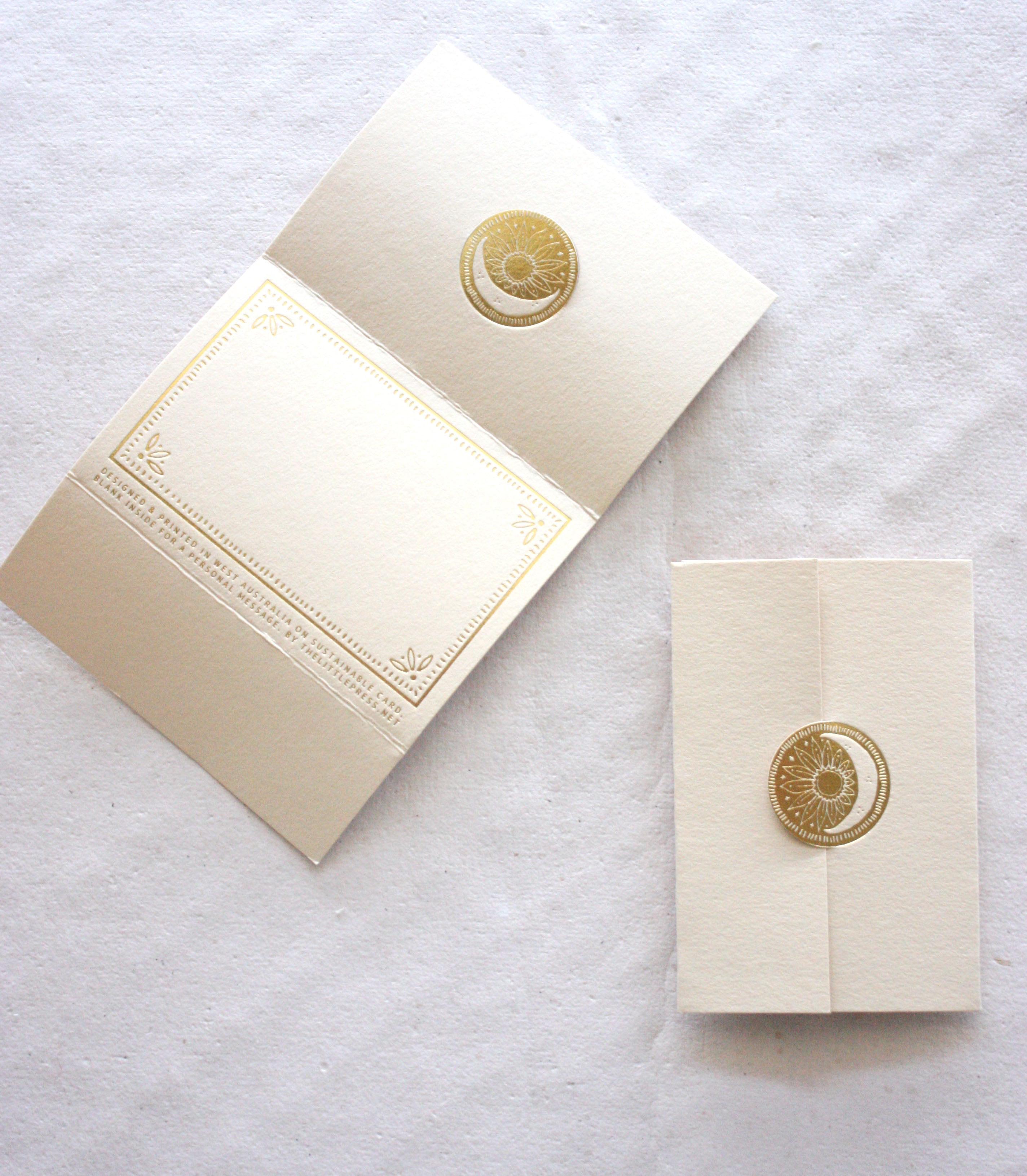 Sun & Moon Notelet