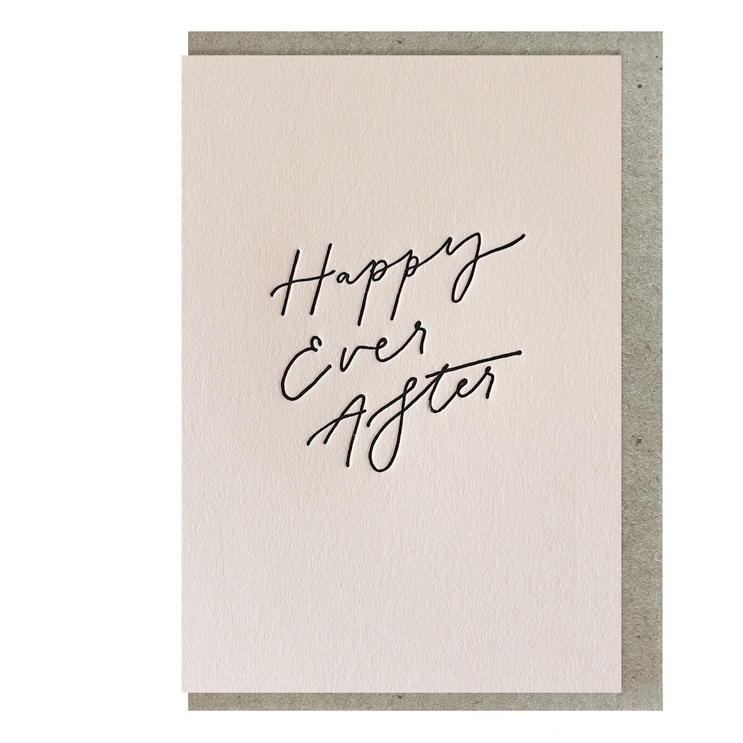 Happy Ever After -regular card