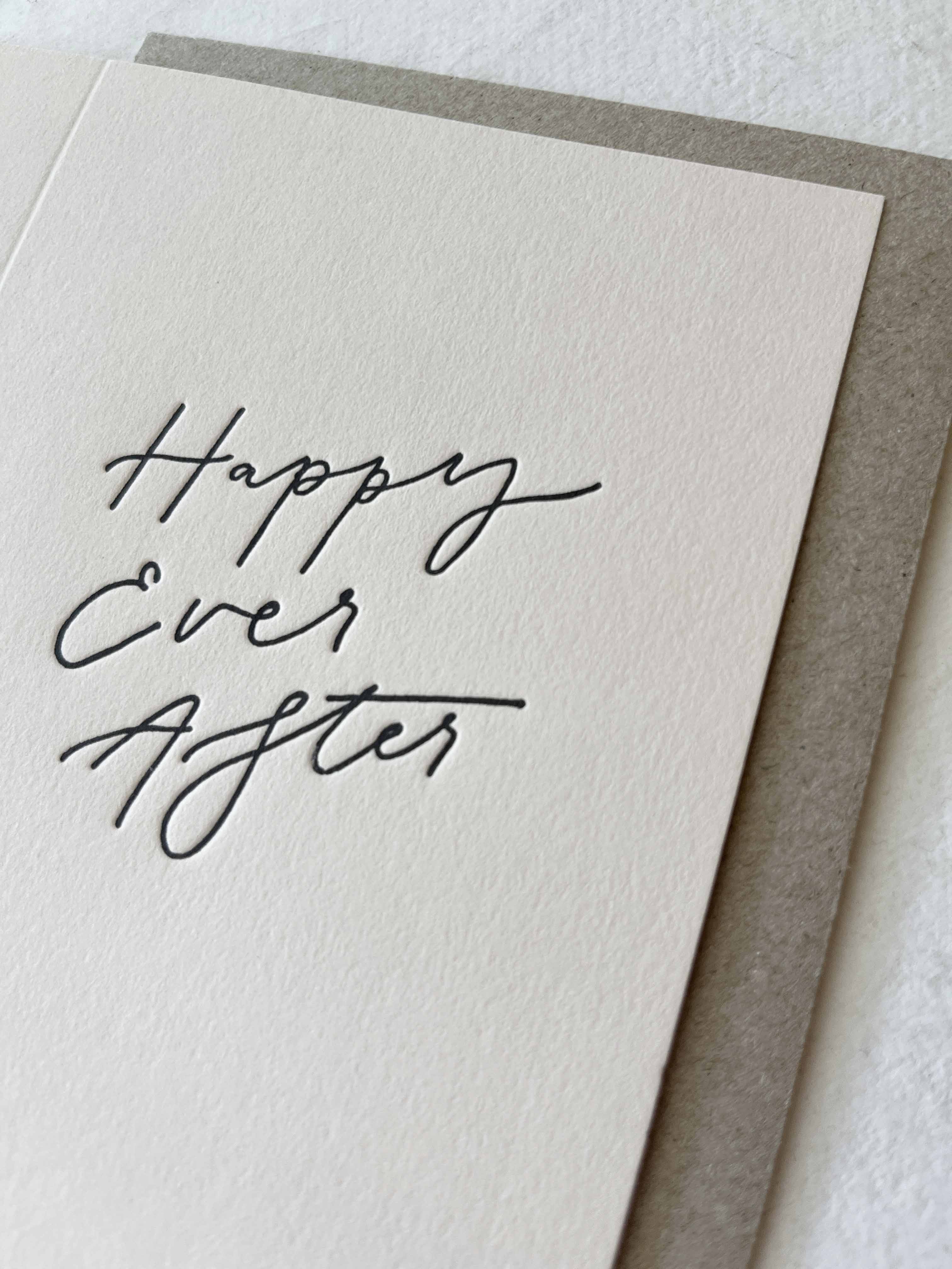 Happy Ever After -regular card