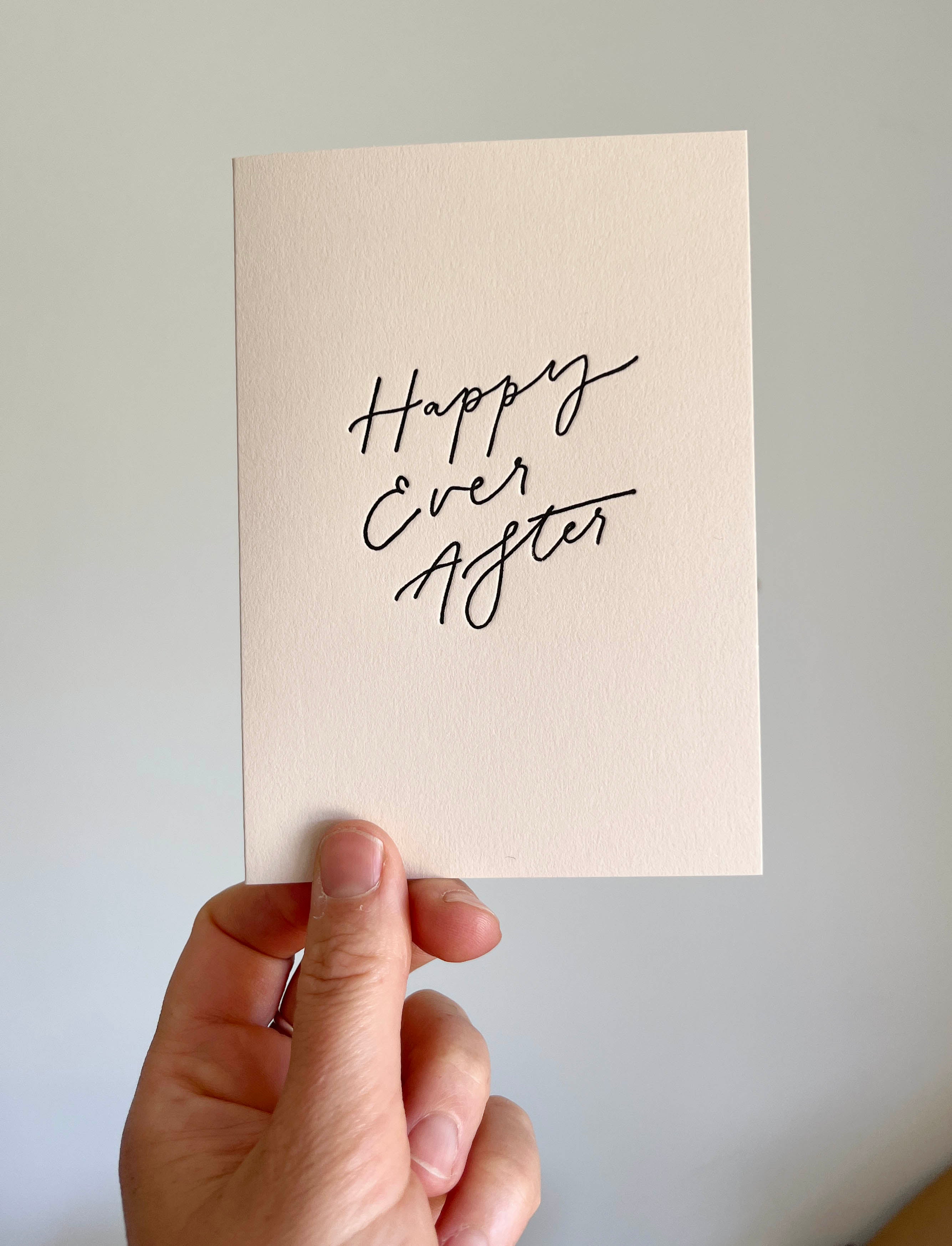 Happy Ever After -regular card