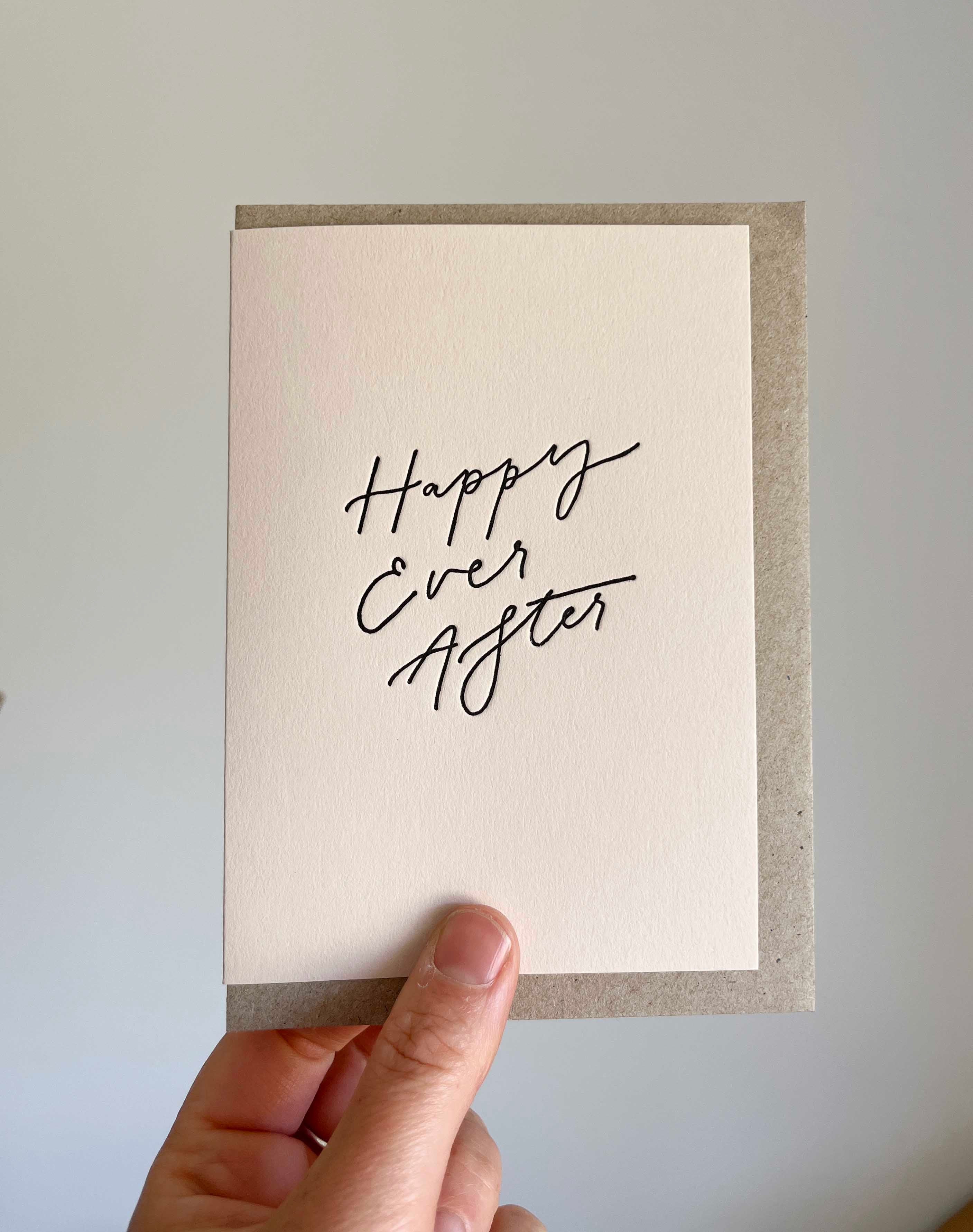 Happy Ever After -regular card