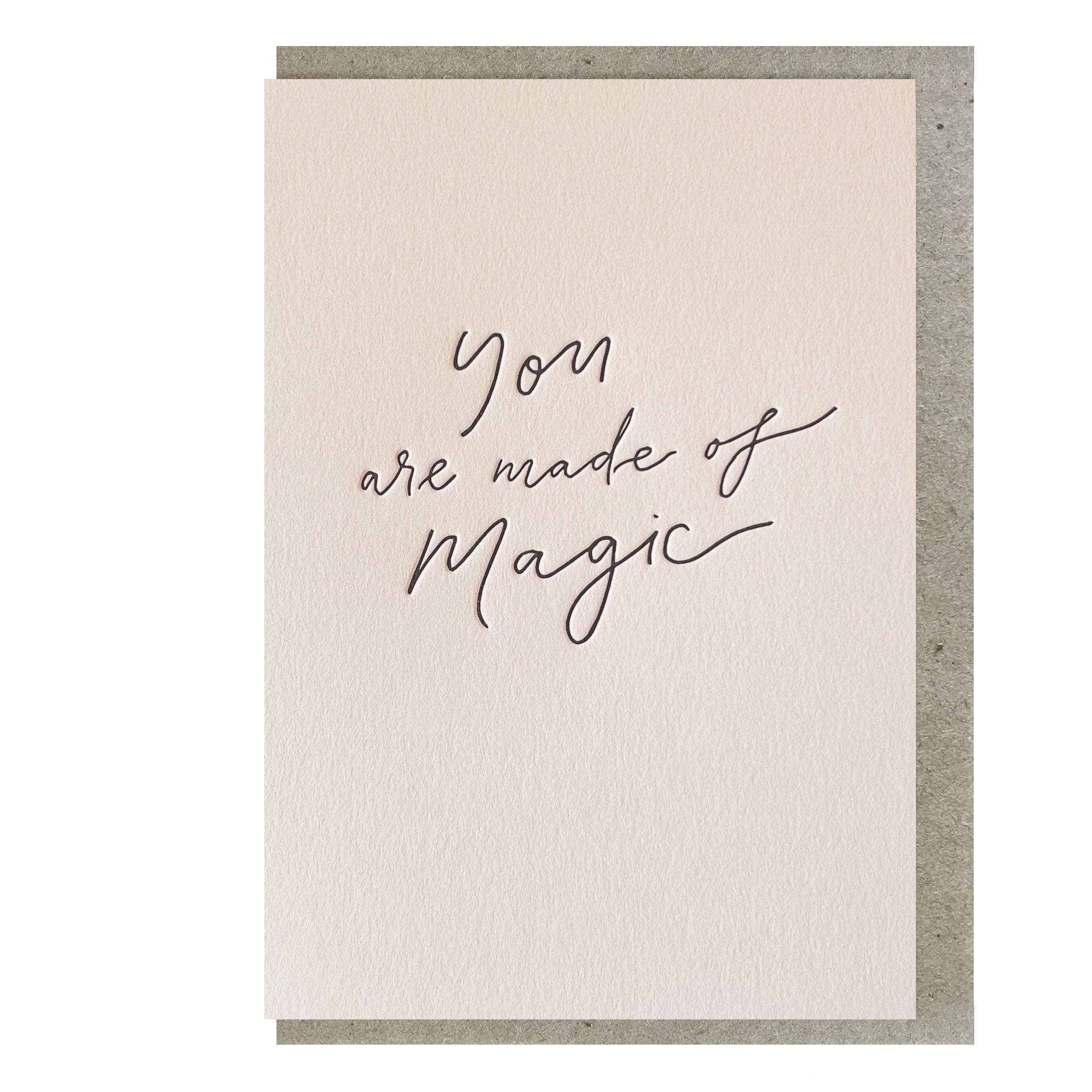 You Are Made Of Magic -regular card