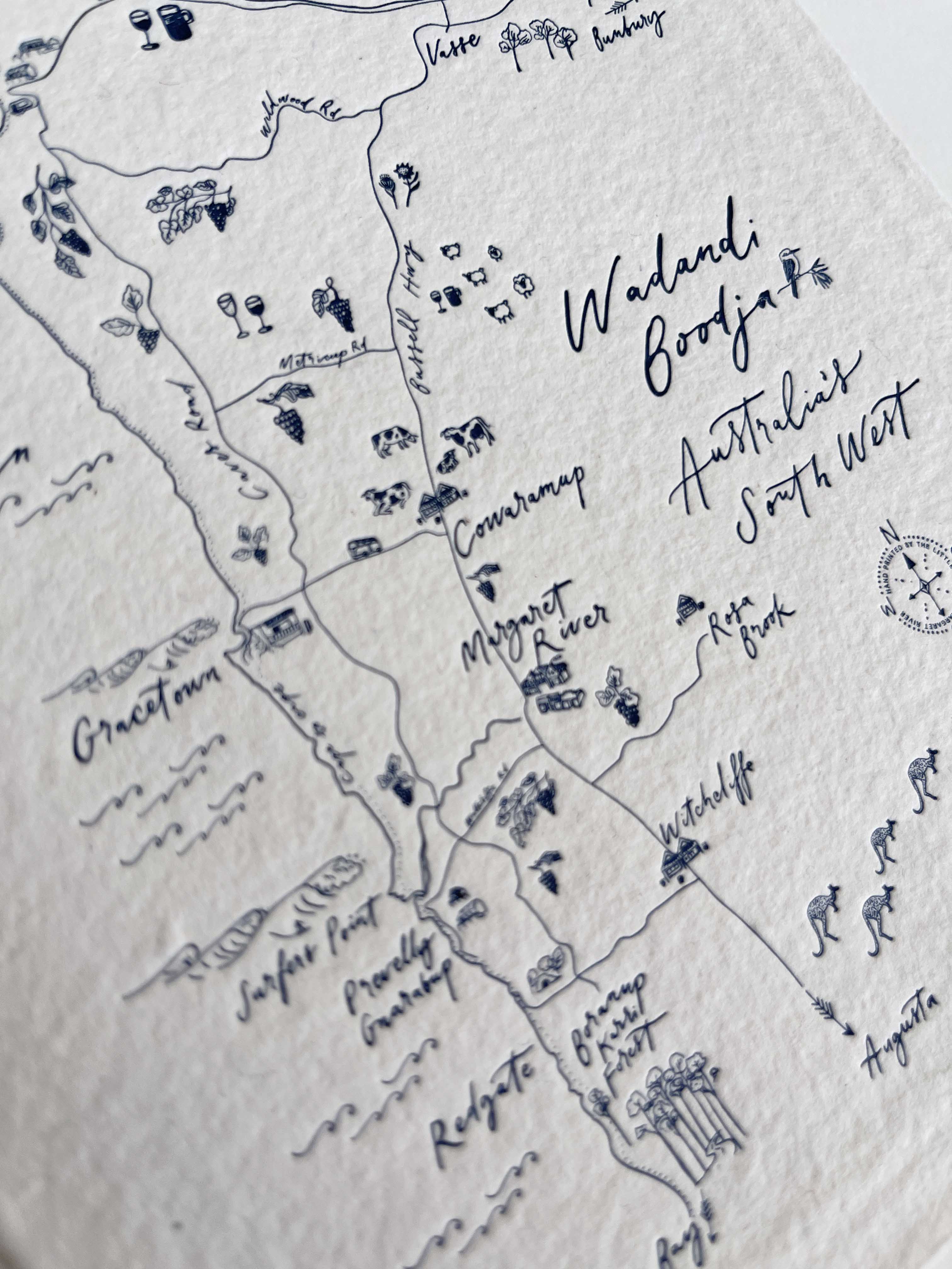 Wadandi Boodjar - South West Map