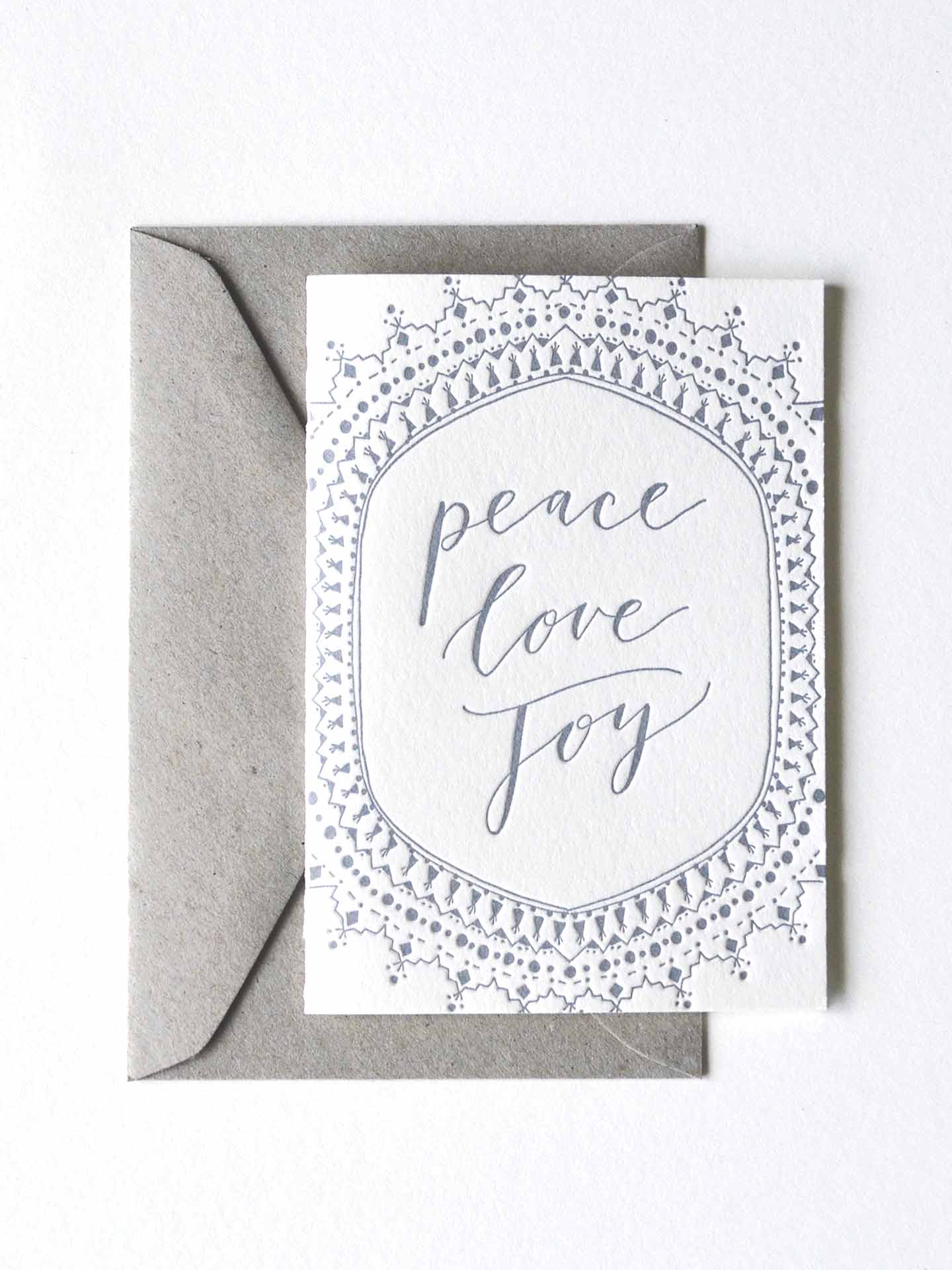 PEACE LOVE JOY gift card